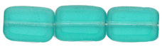 Polished Rectangles 12 x 8mm : Teal