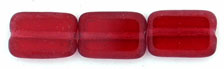 Polished Rectangles 12 x 8mm : Fuchsia