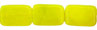 Polished Rectangles 12 x 8mm : Chartreuse