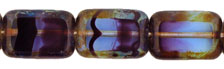 Polished Rectangles 12 x 8mm : DuskyTortoise - Picasso