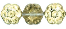 Flowers 8 x 4mm : Gold 1/2