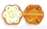Flowers 8 x 4mm : Topaz AB