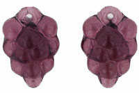 Grape Bunches 16 x 11mm: Amethyst