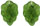 Grape Bunches 11/16mm: Olivine