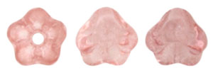 Baby Bell Flowers 6 x 4mm : Coated - Misty Rose