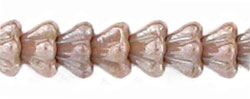 Baby Bell Flowers 6 x 4mm : Luster - Opaque Beige