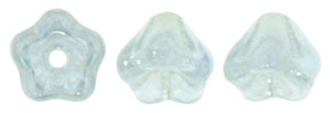 Baby Bell Flowers 6 x 4mm : Luster - Alexandrite