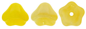 Bell Flowers 8 x 6mm : Coral Lemon