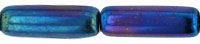 Long Tubes 14 x 4mm : Iris - Blue