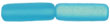 Long Tubes 14 x 4mm : Matte - Aquamarine AB