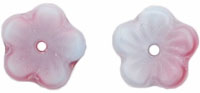 Flat Flowers 8 x 3mm : Matte - Blue Raspberry