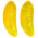 Fruit Beads - 3D : Banana - Milky Yellow