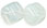 Diagonal Cubes 8mm : Milky White