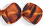 Diagonal Cubes 8mm : Tortoise