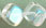 Diagonal Cubes 8mm : Crystal AB