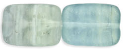 Flat Rectangles 12 x 8mm : HurriCane Glass - Dutch Harbor Winter
