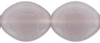 Flat Ovals 10/8mm : Milky Lt Amethyst