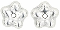 Large Flower Spacer 7mm : Silver