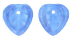 Heart Leaves 10 x 10mm : Sapphire