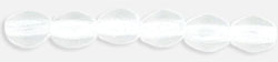 Pinch Beads 5 x 3mm : Crystal