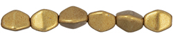 Pinch Beads 5 x 3mm : ColorTrends: Saturated Metallic Ceylon Yellow