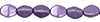 Pinch Beads 5 x 3mm : ColorTrends: Saturated Metallic Crocus Petal