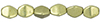 Pinch Beads 5 x 3mm : ColorTrends: Saturated Metallic Limelight