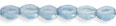 Pinch Beads 5/3mm : Luster - Transparent Blue