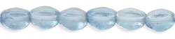 Pinch Beads 5 x 3mm : Luster - Transparent Blue