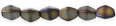 Pinch Beads 5/3mm : Matte - Iris - Brown