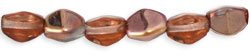 Pinch Beads 5 x 3mm : Apollo - Gold