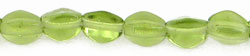 Pinch Beads 5 x 3mm : Olivine
