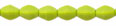 Pinch Beads 5 x 3mm : Opaque Olivine