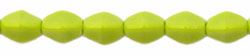 Pinch Beads 5 x 3mm : Opaque Olivine