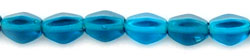 Pinch Beads 5 x 3mm : Capri Blue