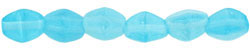 Pinch Beads 5 x 3mm : Milky Aquamarine