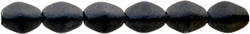 Pinch Beads 5 x 3mm : Metallic Suede - Dk Blue