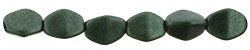 Pinch Beads 5 x 3mm : Metallic Suede - Dk Forest