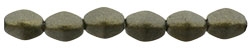 Pinch Beads 5 x 3mm : Metallic Suede - Dk Green