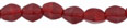 Pinch Beads 5 x 3mm : Oxblood