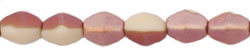 Pinch Beads 5 x 3mm : Matte - Apollo - Opaque Lt Beige