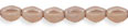 Pinch Beads 5/3mm : Luster - Smoky Topaz