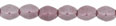 Pinch Beads 5 x 3mm : Luster - Opaque Lavender
