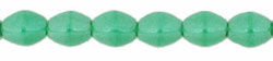 Pinch Beads 5 x 3mm : Luster - Opaque Green