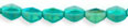 Pinch Beads 5 x 3mm : Luster Iris - Emerald