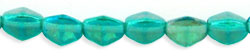 Pinch Beads 5 x 3mm : Luster Iris - Emerald