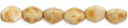 Pinch Beads 5 x 3mm : Opaque Luster - Picasso