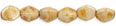 Pinch Beads 5/3mm : Opaque Luster - Picasso