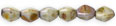 Pinch Beads 5/3mm : Luster - Opaque Green