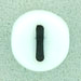 Letter Beads (White) 7mm: Letter I